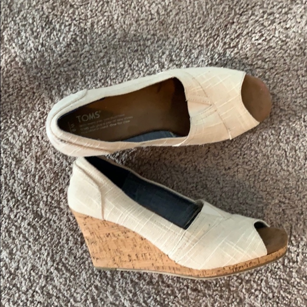 Toms wedge heel